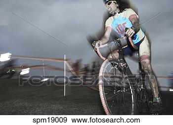 Stock Photograph - athlete riding 
bicycle in race. 
fotosearch - search 
stock photos, 
pictures, images, 
and photo clipart