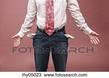 Stock Photo - business person 
with empty pockets. 
fotosearch - search 
stock photos, 
pictures, images, 
and photo clipart