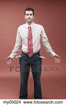 Stock Photo - business person 
with empty pockets. 
fotosearch - search 
stock photos, 
pictures, images, 
and photo clipart