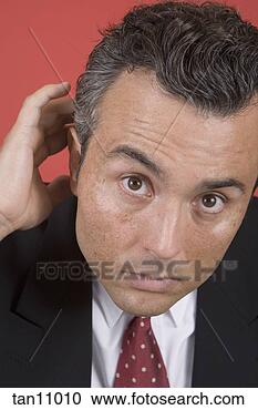 Stock Photography - businessman admiring 
his hair. fotosearch 
- search stock 
photos, pictures, 
images, and photo 
clipart