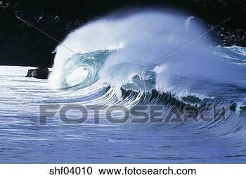 Stock Photography - crashing waves. 
fotosearch - search 
stock photos, 
pictures, images, 
and photo clipart