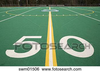 Stock Photo - fifty yard line 
on football field. 
fotosearch - search 
stock photos, 
pictures, images, 
and photo clipart