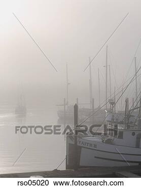 Stock Photography - fishing boats 
in fog. fotosearch 
- search stock 
photos, pictures, 
images, and photo 
clipart