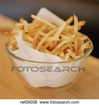 Stock Photo - french fries in 
glass bowl. fotosearch 
- search stock 
photos, pictures, 
images, and photo 
clipart