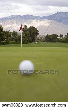 Stock Photo - golf ball on course. 
fotosearch - search 
stock photos, 
pictures, images, 
and photo clipart