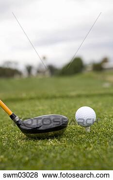 Stock Photo - golf ball on tee. 
fotosearch - search 
stock photos, 
pictures, images, 
and photo clipart