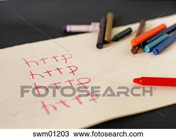 Stock Photo - http written in 
crayon on paper. 
fotosearch - search 
stock photos, 
pictures, images, 
and photo clipart