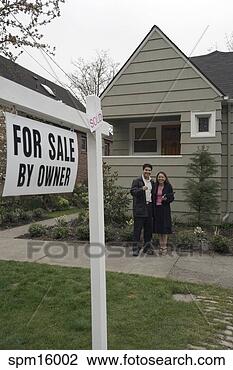 Stock Photo - for sale sign 
outside house. 
fotosearch - search 
stock photos, 
pictures, images, 
and photo clipart