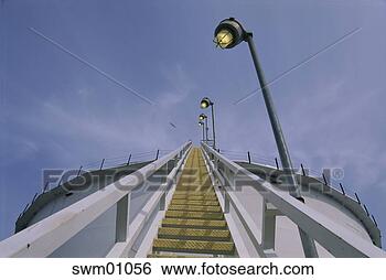 Stock Photo - staircase at an 
oil refinery. 
fotosearch - search 
stock photos, 
pictures, images, 
and photo clipart