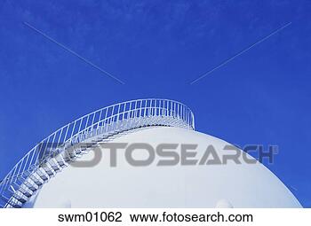 Stock Photo - stairs leading 
to oil storage 
tank. fotosearch 
- search stock 
photos, pictures, 
images, and photo 
clipart