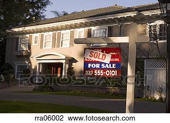 Stock Photo - suburban house 
with 