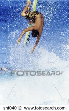 Stock Photo - surfer falling 
into waves, wipeout. 
fotosearch - search 
stock photos, 
pictures, images, 
and photo clipart