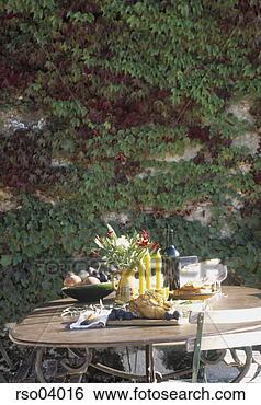 Stock Photo - table set with 
food outdoors. 
fotosearch - search 
stock photos, 
pictures, images, 
and photo clipart