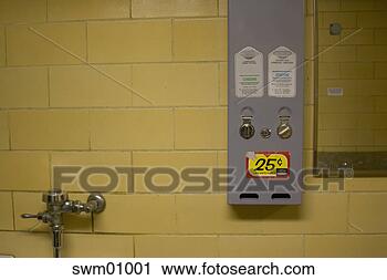 Stock Photography - vending machine 
in public bathroom. 
fotosearch - search 
stock photos, 
pictures, images, 
and photo clipart