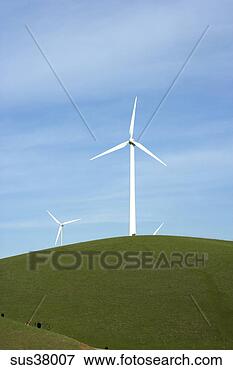 Picture - windmills on hill. 
fotosearch - search 
stock photos, 
pictures, images, 
and photo clipart