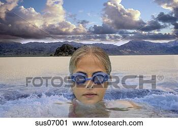 Stock Photography - woman swimming 
in goggles. fotosearch 
- search stock 
photos, pictures, 
images, and photo 
clipart