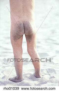 Stock Photograph - young boy's bare 
sand-covered buttocks. 
fotosearch - search 
stock photos, 
pictures, images, 
and photo clipart