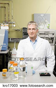 Stock Photo - male scientist 
in laboratory. 
fotosearch - search 
stock photos, 
pictures, images, 
and photo clipart