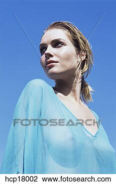Stock Photo - young woman posing. 
fotosearch - search 
stock photos, 
pictures, images, 
and photo clipart
