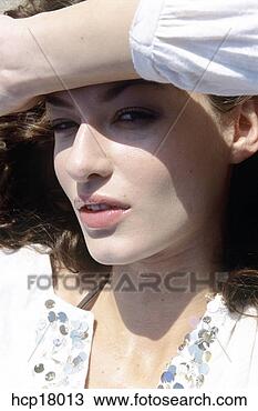 Stock Photo - young woman posing. 
fotosearch - search 
stock photos, 
pictures, images, 
and photo clipart
