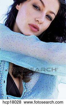 Stock Photo - young woman posing. 
fotosearch - search 
stock photos, 
pictures, images, 
and photo clipart