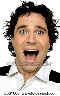 Stock Photo - close up of young 
man shouting. 
fotosearch - search 
stock photos, 
pictures, images, 
and photo clipart