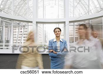 Stock Photography - african businesswoman 
with arms crossed. 
fotosearch - search 
stock photos, 
pictures, images, 
and photo clipart
