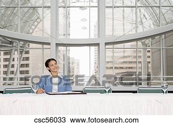 Stock Photo - african businesswoman 
at table. fotosearch 
- search stock 
photos, pictures, 
images, and photo 
clipart
