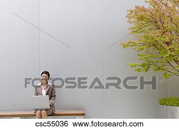 Stock Photo - businesswoman 
typing on laptop. 
fotosearch - search 
stock photos, 
pictures, images, 
and photo clipart