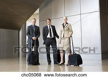 Stock Photo - businesspeople 
holding suitcases. 
fotosearch - search 
stock photos, 
pictures, images, 
and photo clipart