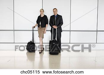 Stock Image - businesspeople 
holding suitcases. 
fotosearch - search 
stock photos, 
pictures, images, 
and photo clipart
