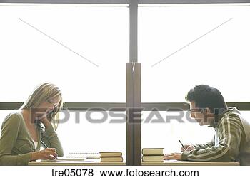 Stock Photo - people studying 
in study hall. 
fotosearch - search 
stock photos, 
pictures, images, 
and photo clipart