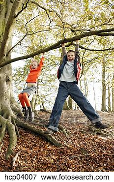 Picture - children playing 
on tree. fotosearch 
- search stock 
photos, pictures, 
images, and photo 
clipart