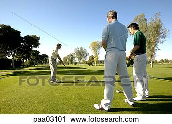Stock Photography - male golfers. 
fotosearch - search 
stock photos, 
pictures, images, 
and photo clipart