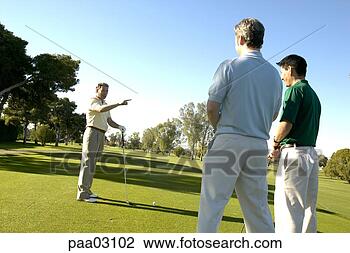 Stock Photo - male golfers. 
fotosearch - search 
stock photos, 
pictures, images, 
and photo clipart