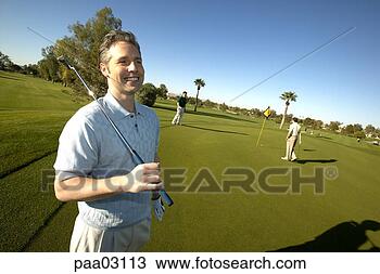 Stock Photo - male golfers. 
fotosearch - search 
stock photos, 
pictures, images, 
and photo clipart