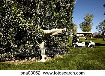 Stock Photo - man searching 
for a golf ball. 
fotosearch - search 
stock photos, 
pictures, images, 
and photo clipart