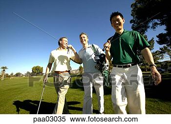 Stock Image - men golfing. fotosearch 
- search stock 
photos, pictures, 
images, and photo 
clipart