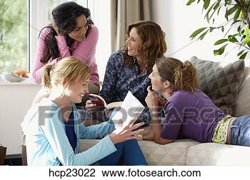 Stock Photo - women in book 
club. fotosearch 
- search stock 
photos, pictures, 
images, and photo 
clipart