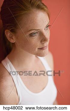 Stock Photo - young woman's 
face. fotosearch 
- search stock 
photos, pictures, 
images, and photo 
clipart