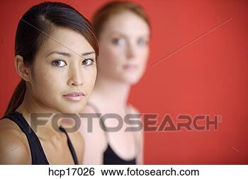 Stock Photo - young women's 
faces. fotosearch 
- search stock 
photos, pictures, 
images, and photo 
clipart