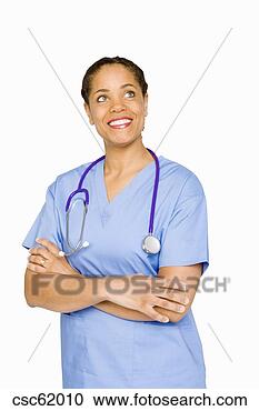Arquivo de Fotografias - femininas,  doutor, 
 braços,  cruzado. 
fotosearch - busca 
de fotos, imagens 
e clipart