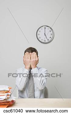 Stock Photography - businessman with 
hands over face. 
fotosearch - search 
stock photos, 
pictures, images, 
and photo clipart