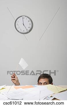 Stock Photo - businessman waving 
white flag. fotosearch 
- search stock 
photos, pictures, 
images, and photo 
clipart