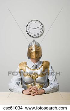 Stock Photo - businessman wearing 
gladiator armor. 
fotosearch - search 
stock photos, 
pictures, images, 
and photo clipart