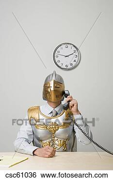 Stock Photo - businessman wearing 
gladiator armor. 
fotosearch - search 
stock photos, 
pictures, images, 
and photo clipart