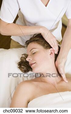 Stock Photo - woman receiving 
massage. fotosearch 
- search stock 
photos, pictures, 
images, and photo 
clipart