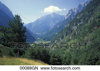 Stock Photo - mangart mountain, 
bovec valley, 
slovenia. fotosearch 
- search stock 
photos, pictures, 
images, and photo 
clipart