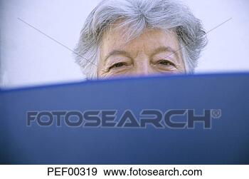 Stock Photograph - eye of senior 
woman, close up. 
fotosearch - search 
stock photos, 
pictures, images, 
and photo clipart