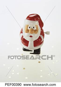 Stock Photography - santa claus toy. 
fotosearch - search 
stock photos, 
pictures, images, 
and photo clipart